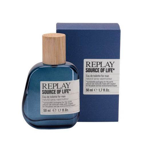 Replay - Source Of Life EDT For Men 100ML